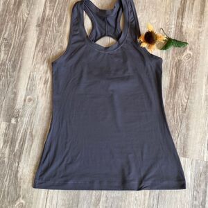 Athleta Nitro RacerBack Tank‎ Grey XS NWOT